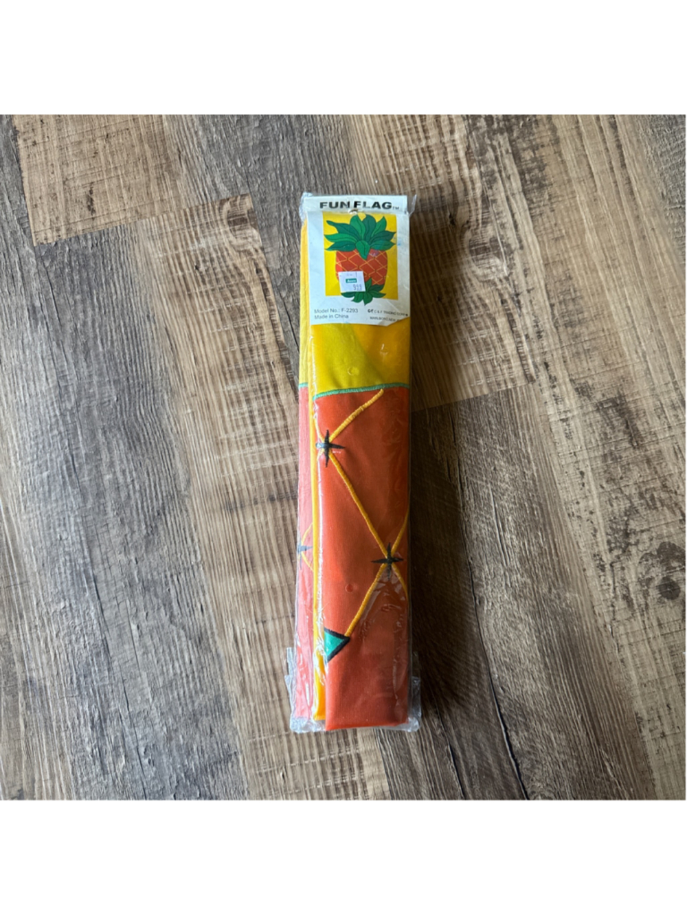 Vintage C&F Trading Co Pineapple Welcome House Flag 28x40 Tropical NIP